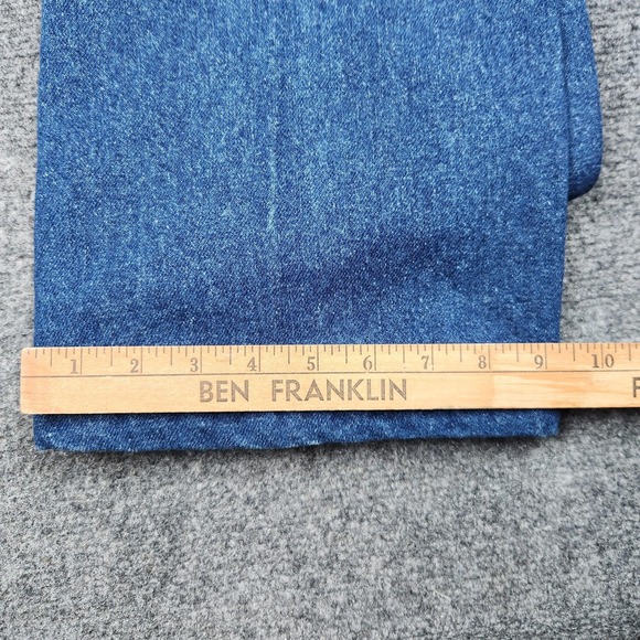 Vintage Levis 517‎ Jeans Mens 36x31 Blue Denim Bootcut Made USA Orange Tab 90s - Picture 15 of 15